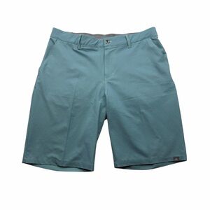 Adidas Golf Performance Shorts Size 34 Green Stripe